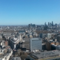 View of London from Paramount restaurant