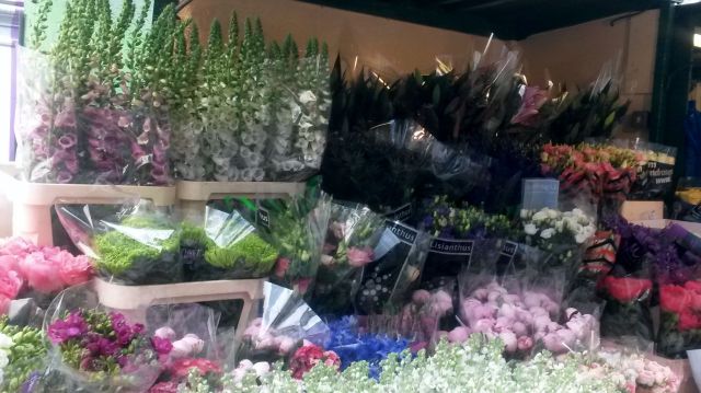 Northcote road flower stall